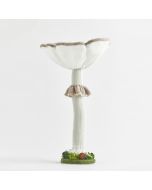 ΜΑΝΙΤΑΡΙ, ΑΝΟΙΧΤΟ ΚΑΦΕ, ΜΕ ΛΕΥΚΟ ΚΟΡΜΟ, 26x26x40cm Eurolamp 600-44068