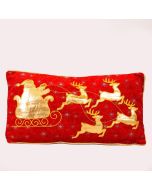 ΜΑΞΙΛΑΡΙ ΚΟΚΚΙΝΟ ΜΕ ΧΡΥΣΗ ΠΑΡΑΣΤΑΣΗ ΕΛΚΥΘΡΟ ΚΑΙ ΑΓΙΟ ΒΑΣΙΛΗ, 33cm Eurolamp 600-46653