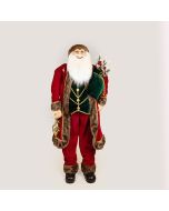 ΑΗ ΒΑΣΙΛΗΣ ΜΕ ΚΟΚΚΙΝΑ ΚΑΙ ΜΠΟΡΝΤΟ ΡΟΥΧΑ, 150cm Eurolamp 600-47115