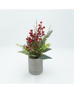 ΚΑΣΠΩ ΜΕ ΧΡΙΣΤΟΥΓΕΝΝΙΑΤΙΚΗ ΔΙΑΚΟΣΜΙΣΗ, ΦΩΤΙΖΟΜΕΝΟ, 10x35cm Eurolamp 600-47332