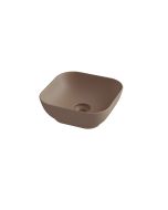 Olympia Trend Square 02 Brown/Beige matt - Νιπτήρας Επικαθήμενος χωρίς βαλβίδα 60135