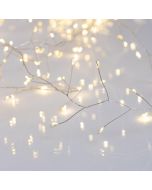 CLUSTER 4,4m, 480 MINI LED, ΜΕΤΑΣΧΗΜΑΤΙΣΤΗ, ΣΤΑΘΕΡΟ, ΑΣΗΜΙ ΧΑΛΚΙΝΟ ΚΑΛΩΔΙΟ, ΘΕΡΜΟ ΛΕΥΚΟ LED, ΠΡΟΕΚΤΑΣΗ ΠΑΡΟΧΗΣ 5m, IP44 Eurolamp 600-08201