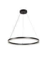 InLight Κρεμαστό φωτιστικό LED 45W 3CCT by switch on base D:60cm 6095-C-Black