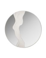 ΚΑΘΡΕΦΤΗΣ MDF ΛΕΥΚΟΣ 80x4.5x80cm Eurolamp 811-30017