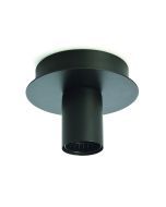 Φωτιστικό Πλαφονιέρα Οροφής Ø12εκ. Μέταλλο Μαύρο Perenz 6248N