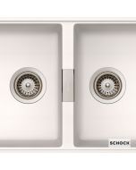 Βαλβίδες με Υπερχείλιση για Νεροχύτη Γρανίτη Schock 15295-30290 Inox  629372-110