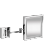 Μεγενθυτικός Καθρέφτης Led Χρώμιο Bronze Art Μεγενθυτικοί 64H8-10