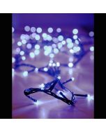 ΣΕΙΡΑ 100 LED ΜΕ ΠΡΟΓΡΑΜΜΑ, ΠΡΑΣΙΝΟ ΚΑΛΩΔΙΟ, ΛΕΥΚΟ LED ΑΝΑ 5cm. Eurolamp 009-490111