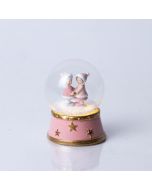 ΧΙΟΝΟΜΠΑΛΑ ΜΕ ΠΑΙΔΑΚΙΑ, ΡΟΖ, 7x9cm Eurolamp 600-46264