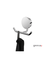 Άγκιστρο μπάνιου διπλό 4,6εκ. OPAL Geesa Chrome 7215-100