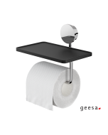 Xαρτοθήκη με Εταζέρα 18,5x12,9 εκ. OPAL Geesa Chrome 7224-100