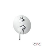 ΜΙΚΤΗΣ ΕΝΤΟΙΧΙΣΜΟΥ ΜΕ ΕΚΤΡΟΠΕΑ 2 ΕΞΟΔΩΝ OCCO CORA CHROME 7255-100