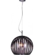 Φωτιστικό Ø30cm Ακρυλικό Φυμέ με διάφανα κρύσταλλα Homelighting Round 77-2011