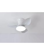 SE LED F65 ADAM WHITE FAN 25W SMART WITH CONTROL 65x65x20cm 3000k-6500k 85-265V 2 YEARS WARRANT HOMELIGHTING 77-50625