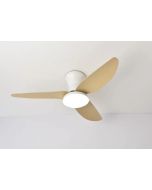 SE LED F100 WINDY WHITE-LIGHT BROWN FAN 30W SMART WITH CONTROL 100x100x50cm 3000k-6500k 85-265V HOMELIGHTING 77-50631