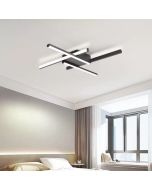 SE LED 90 AFFILATO CEILING BLACK 30W  3CCT 70x70x5cm IP20 220V 2 YEARS WARRANTY Α2 HOMELIGHTING 77-50661