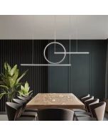 SE LED 100 LUFICET PENDANT BLACK 24W  3CCT 100x6x100cm IP20 220V 2 YEARS WARRANTY A2 HOMELIGHTING 77-50665
