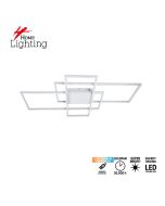 SE LED 4 TESSERA WHITE 86*48*10cm 3CCT WITH CONTROL+MEMORY IP20 54W 2 YEARS WARRANTY Z4 HOMELIGHTING 77-50991