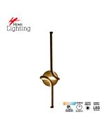 SE LED 60 SERPENTINA WALL LAMP 3CCT WITH MEMORY BLACK 2 YEARS WARRANTY HOMELIGHTING 77-51159