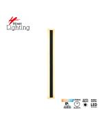 SE LED 80 LINEAX WALL LAMP 3CCT WITH MEMORY BLACK 2YEARS WARRANTY HOMELIGHTING 77-51162