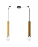 SE21-GM-5-BL2 ADEPT TUBE GOLD MATT Gold Matt Pendant+ HOMELIGHTING 77-8681
