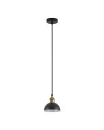 SE21-BR-10-MS3 MAGNUM BRONZE  Black Metal Shade Pendant+ HOMELIGHTING 77-8774