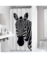Zebra 180x200 black κουρτίνα μπάνιου πλαστική Sealskin  800150
