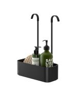 Tiger 2-Store Ράφι κρεμαστό για Βρύση Ντους 25 cm Black 800376 800376