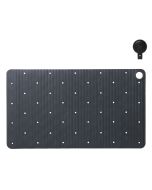 Ribb Αντιολισθητικό Πατάκι 40x70cm Anthracite with Black Hook Sealskin 800624