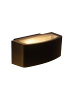 it-Lighting Winona 1xΕ27 Outdoor Up-Down Wall Lamp Black D:90x120x220mm 80205414