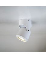 it-Lighting Crescent 1xGU10 Outdoor Spot White D:90x90x130mm 80206024