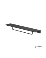 Εταζέρα 60 εκ. με πετσετοκρεμάστρα 40 εκ. της σειράς LEEV, GEESA Ολλανδίας 8207/60-400