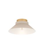 Πλαφονιέρα Οροφής Ø40cm 1xE27 Μπεζ Eglo Moharras 900736