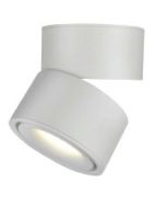 InLight Φωτιστικό Σποτ Οροφής LED 15W, 3CCT, Λευκό, D:10x10,7cm 9095-White