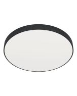 Πλαφόν Οροφής Μαύρο Ø40cm Led 24w 2700-6500K 2300lm Τηλεχειριστήριο Eglo Zubieta-A 98895