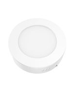 LED SLIM PANEL WHITE ROUND CEIL. 6W 4000K 430Lm Φ120 230V AC Ra80 ACA ARCA640RW