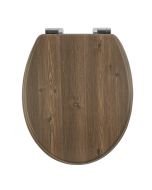 Καπάκι Λεκάνης ORZECH από MDF Walnut 37.3x45.5x4cm AWD02181065  AWD02181065