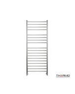 Θερμαινόμενη Πετσετοκρεμάστρα μπάνιου Inox BELLAVIA 120x50 Brushed BEL12050-111