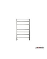 Θερμαινόμενη Πετσετοκρεμάστρα μπάνιου Inox BELLAVIA 75x50 Brushed BEL7550-111