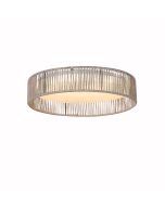 Πλαφονιέρα Οροφής Paper Fest Γκρι 53xH10cm Led max 70w 5100lm CCT 3000-6000K Dimmable by Remote Control Sun Light CAVO-50G 