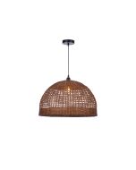CONTE - Μονόφωτο Κρεμαστό Φωτιστικό Rattan Sun Light CONTE