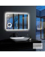 Καθρέπτης Μπάνιου CULM 100x80 με σύνδεση Bluetooth για Μουσική Luminor CULM10080