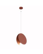 Φωτιστικό Κρεμαστό Terracotta 30xH180cm Led 6w 3300Κ 380lm Sun Light DAISY-6P-RD
