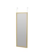 Κρεμαστός Καθρέπτης για Πόρτα από MDF 34x94cm Natural MRShome DF-0036001