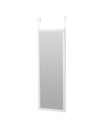 Κρεμαστός Καθρέπτης για Πόρτα από MDF 34x94cm White MRShome DF-0036003