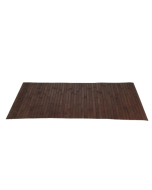 Πατάκι Μπάνιου από Bamboo 50x80cm Dark Brown MRShome  DF-0044003