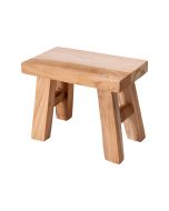 Διακοσμητικό Σκαμνάκι από Teakwood 21x12x16cm MRShome DF-0045000