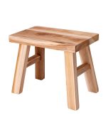Διακοσμητικό Σκαμνάκι από Teakwood 31x19x25cm MRShome DF-0046000