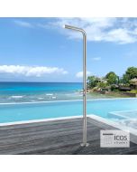 Στήλη Ντουζιέρας εξωτερικού χώρου με μίκτη DONAMIX, ICOS Inox AISI316 DONAMIX