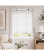 Μεταλλικό Στόρι αλουμινίου 25mm 140x140cm Λευκό MRShome  DRV-WH140140